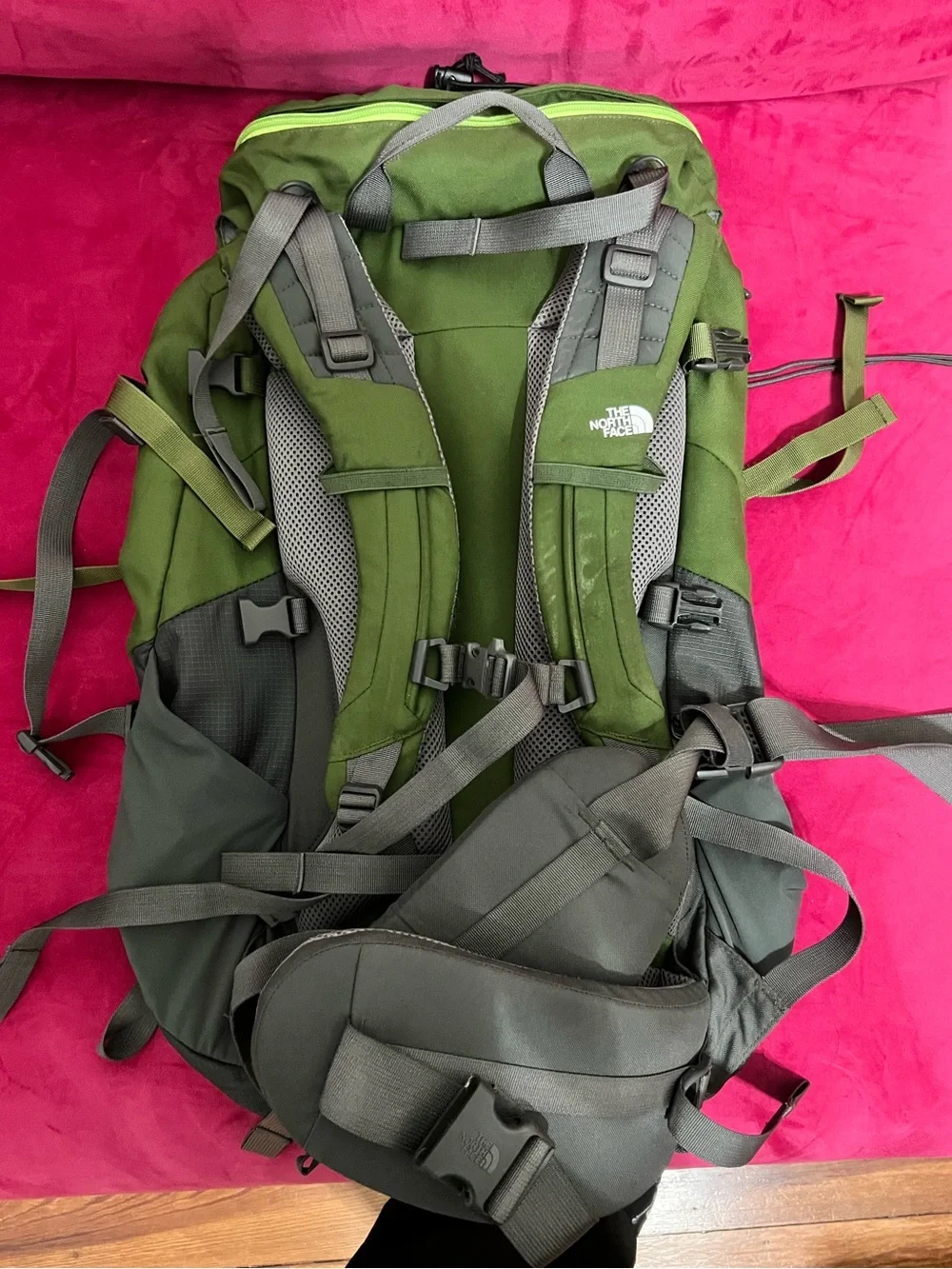 The North Face Terra 35 Green Hiking Backpack